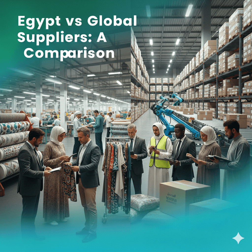 Egypt vs Global Suppliers: A Comparison